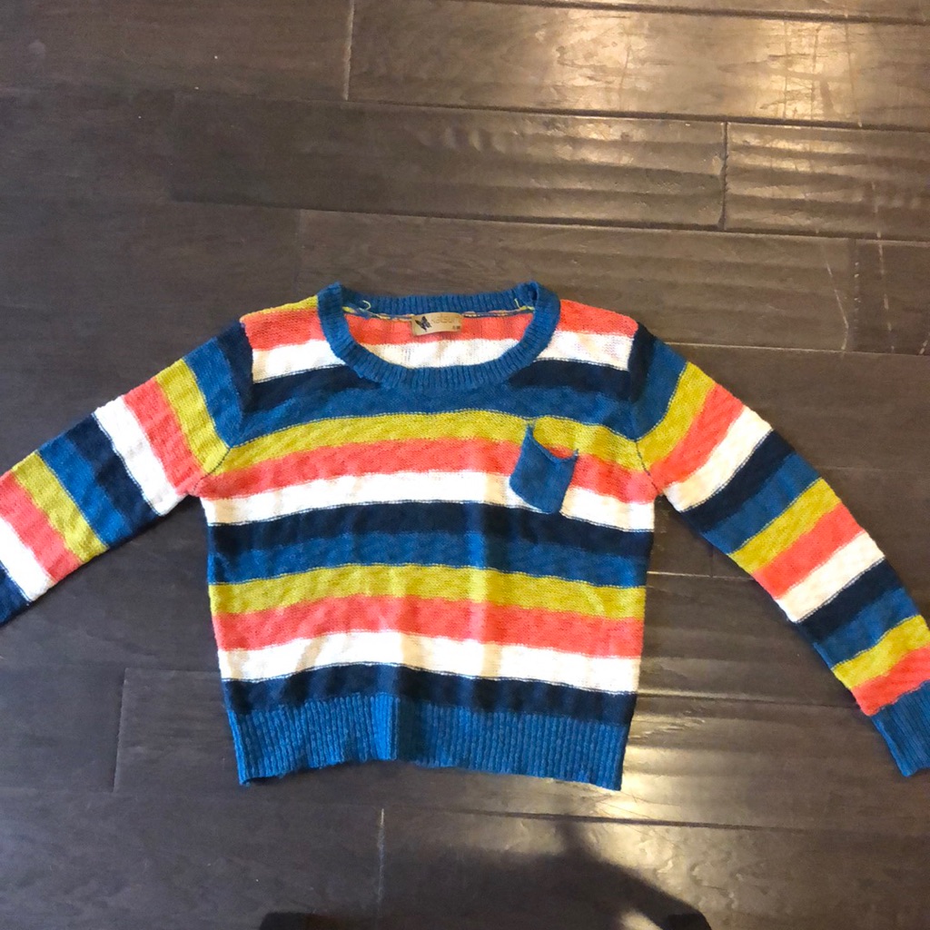 Colorful Knit Sweater